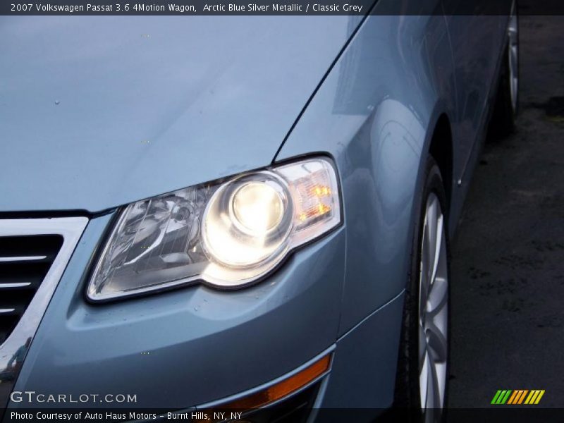 Arctic Blue Silver Metallic / Classic Grey 2007 Volkswagen Passat 3.6 4Motion Wagon