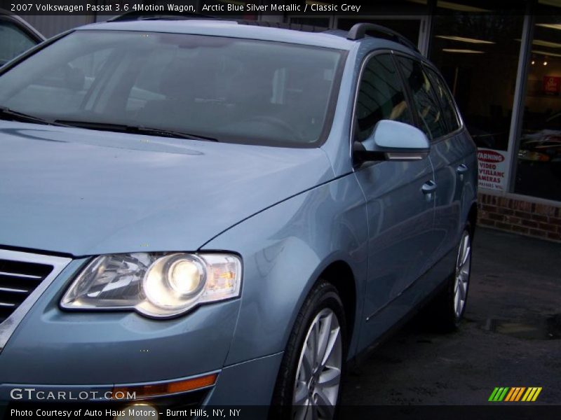 Arctic Blue Silver Metallic / Classic Grey 2007 Volkswagen Passat 3.6 4Motion Wagon