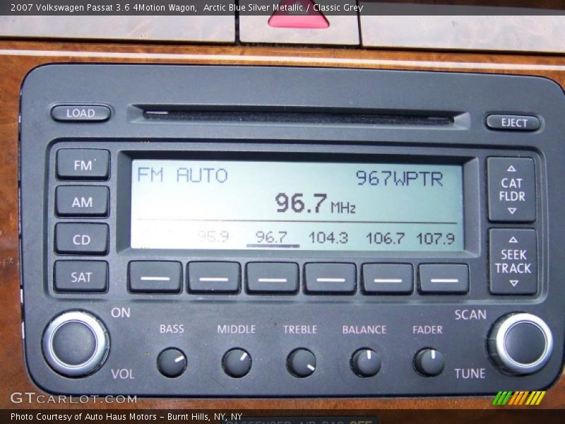 Arctic Blue Silver Metallic / Classic Grey 2007 Volkswagen Passat 3.6 4Motion Wagon