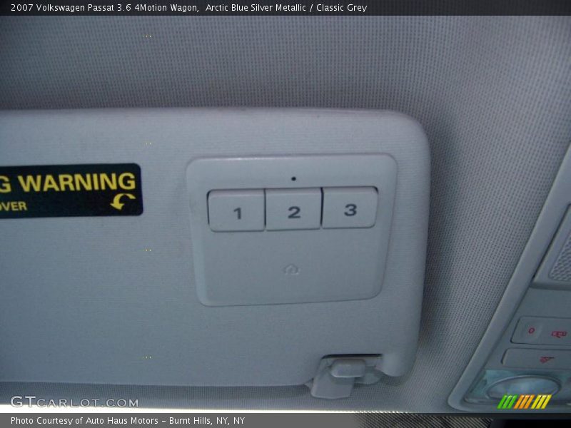 Arctic Blue Silver Metallic / Classic Grey 2007 Volkswagen Passat 3.6 4Motion Wagon