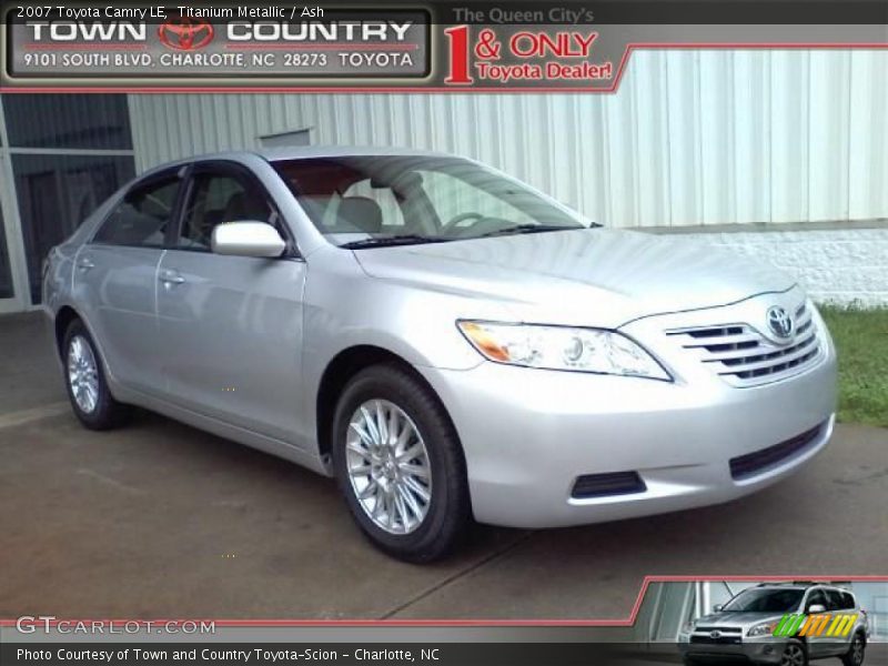 Titanium Metallic / Ash 2007 Toyota Camry LE