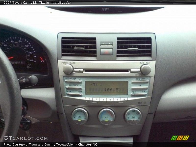 Titanium Metallic / Ash 2007 Toyota Camry LE
