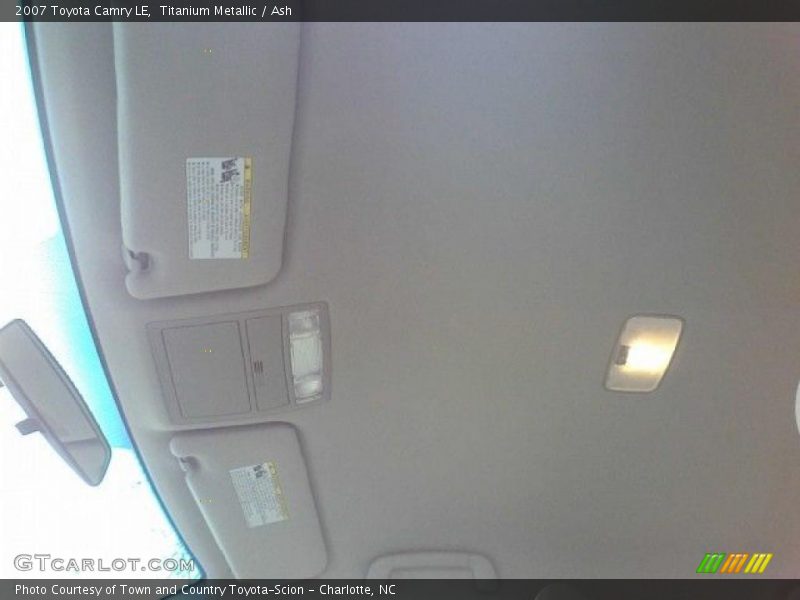 Titanium Metallic / Ash 2007 Toyota Camry LE