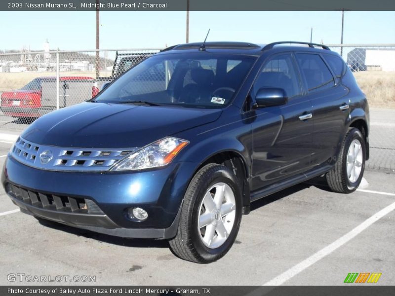 Midnight Blue Pearl / Charcoal 2003 Nissan Murano SL