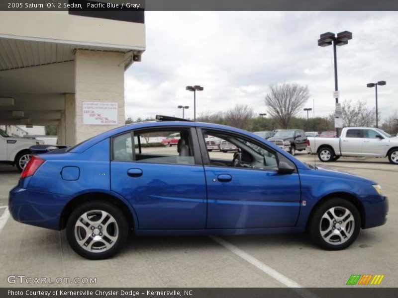 Pacific Blue / Gray 2005 Saturn ION 2 Sedan