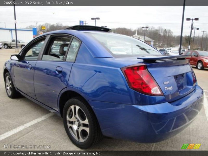 Pacific Blue / Gray 2005 Saturn ION 2 Sedan