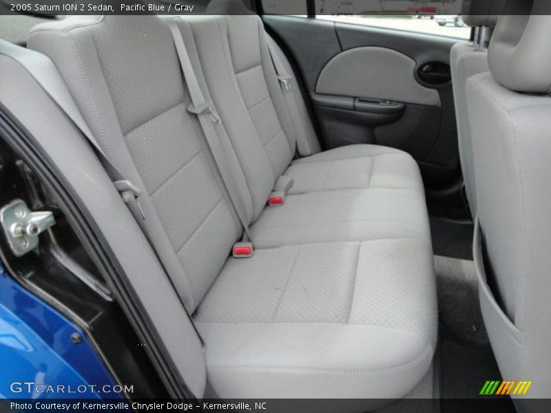 Pacific Blue / Gray 2005 Saturn ION 2 Sedan
