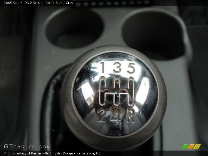Pacific Blue / Gray 2005 Saturn ION 2 Sedan