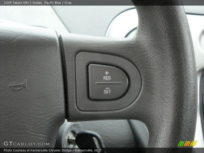 Pacific Blue / Gray 2005 Saturn ION 2 Sedan