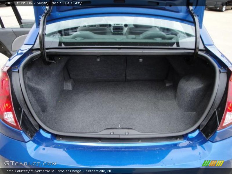 Pacific Blue / Gray 2005 Saturn ION 2 Sedan