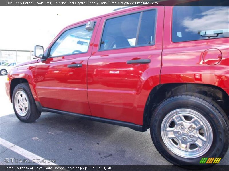 Inferno Red Crystal Pearl / Dark Slate Gray/Medium Slate Gray 2009 Jeep Patriot Sport 4x4