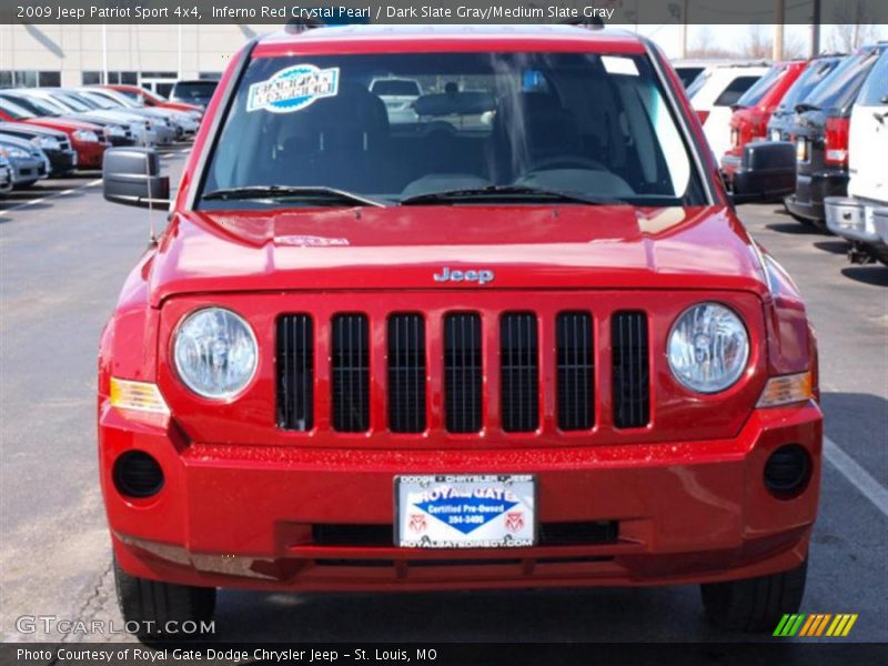 Inferno Red Crystal Pearl / Dark Slate Gray/Medium Slate Gray 2009 Jeep Patriot Sport 4x4