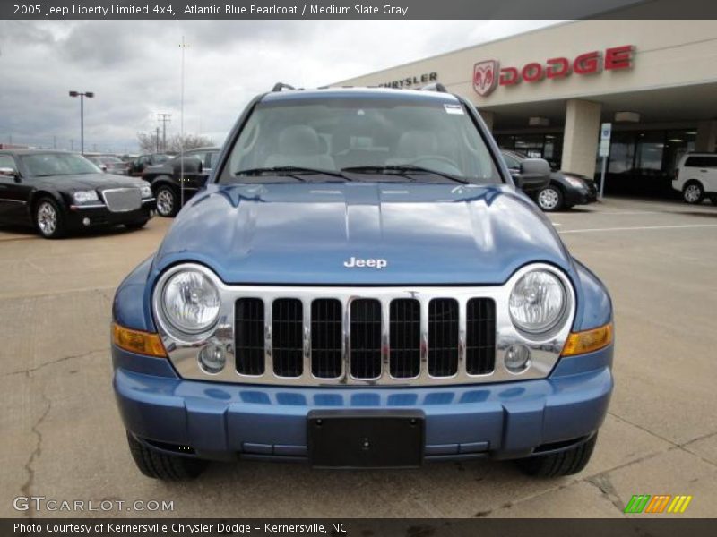 Atlantic Blue Pearlcoat / Medium Slate Gray 2005 Jeep Liberty Limited 4x4