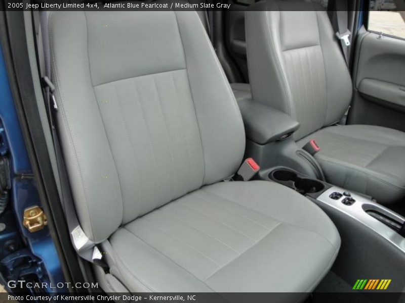 Atlantic Blue Pearlcoat / Medium Slate Gray 2005 Jeep Liberty Limited 4x4