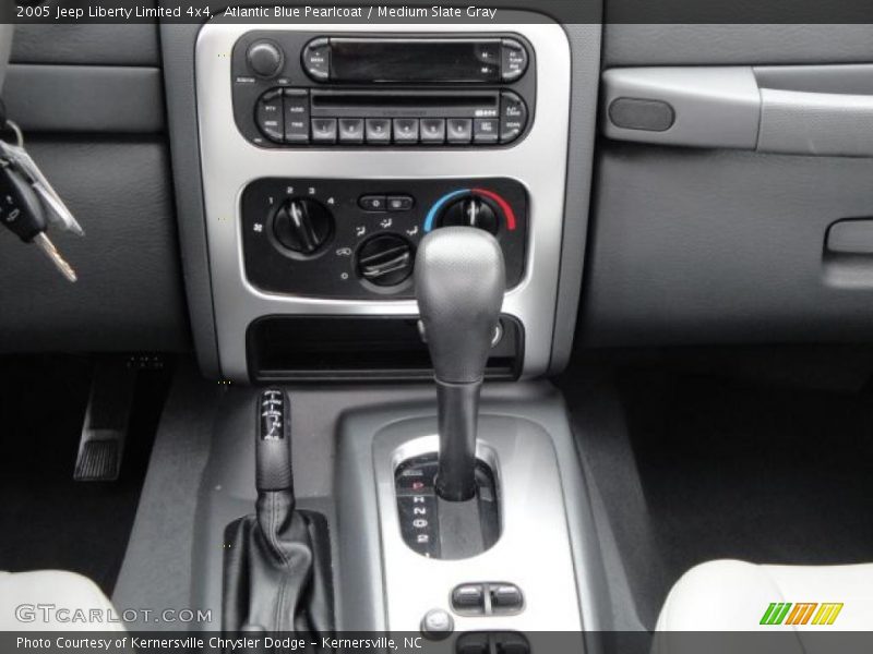Atlantic Blue Pearlcoat / Medium Slate Gray 2005 Jeep Liberty Limited 4x4