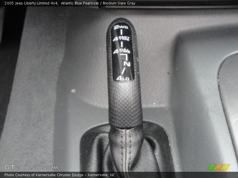 Atlantic Blue Pearlcoat / Medium Slate Gray 2005 Jeep Liberty Limited 4x4