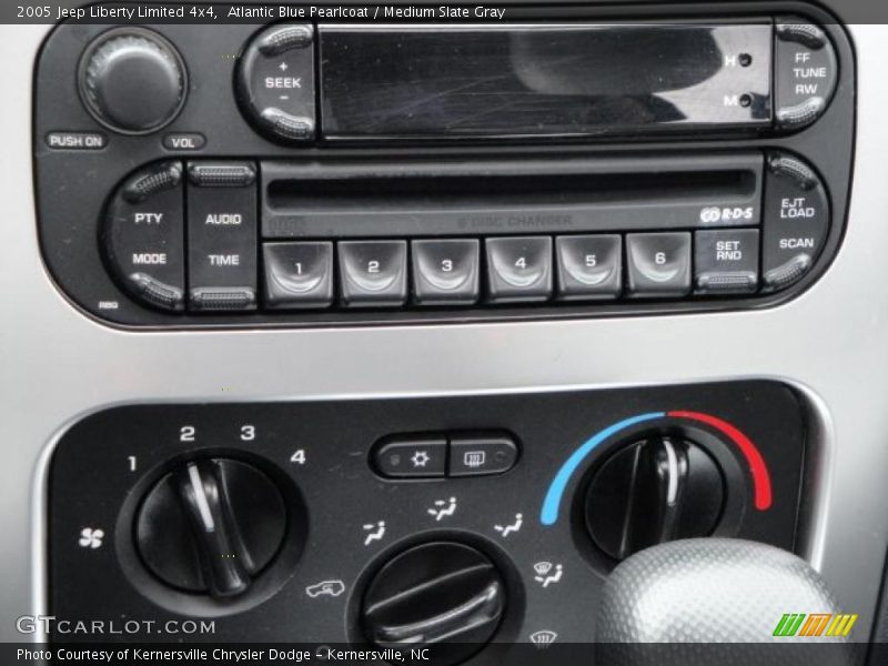Atlantic Blue Pearlcoat / Medium Slate Gray 2005 Jeep Liberty Limited 4x4