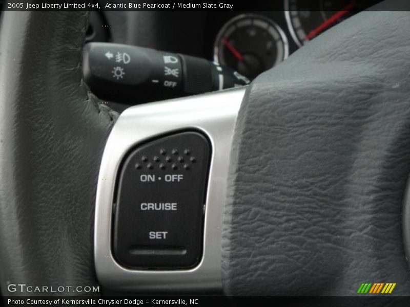 Atlantic Blue Pearlcoat / Medium Slate Gray 2005 Jeep Liberty Limited 4x4