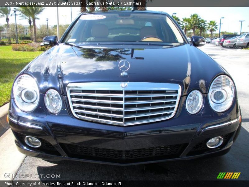 Capri Blue Metallic / Cashmere 2007 Mercedes-Benz E 320 Bluetec Sedan