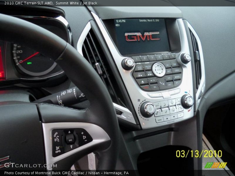 Summit White / Jet Black 2010 GMC Terrain SLT AWD