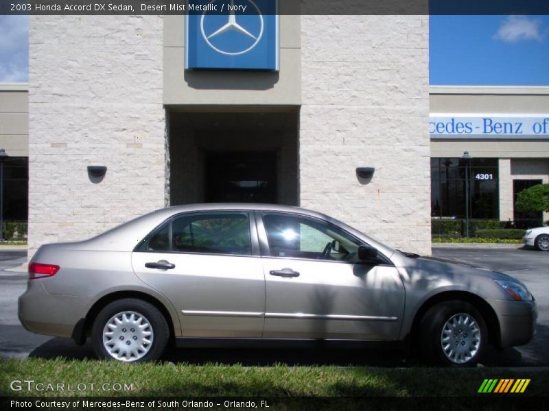 Desert Mist Metallic / Ivory 2003 Honda Accord DX Sedan