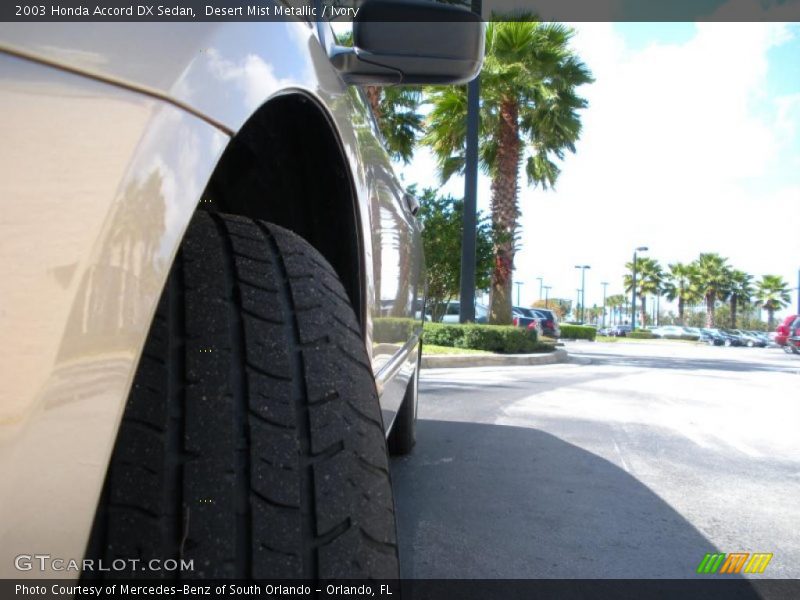 Desert Mist Metallic / Ivory 2003 Honda Accord DX Sedan