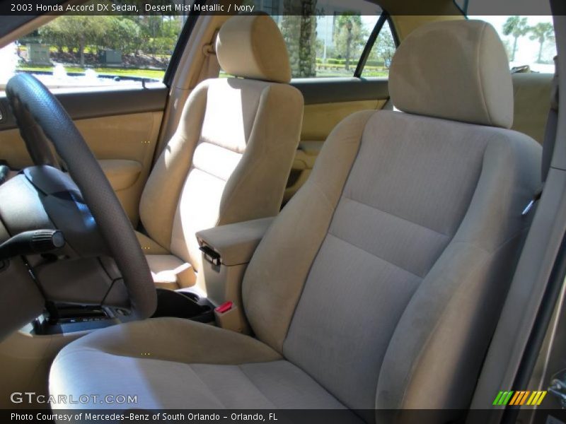 Desert Mist Metallic / Ivory 2003 Honda Accord DX Sedan