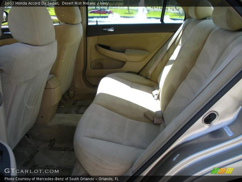 Desert Mist Metallic / Ivory 2003 Honda Accord DX Sedan