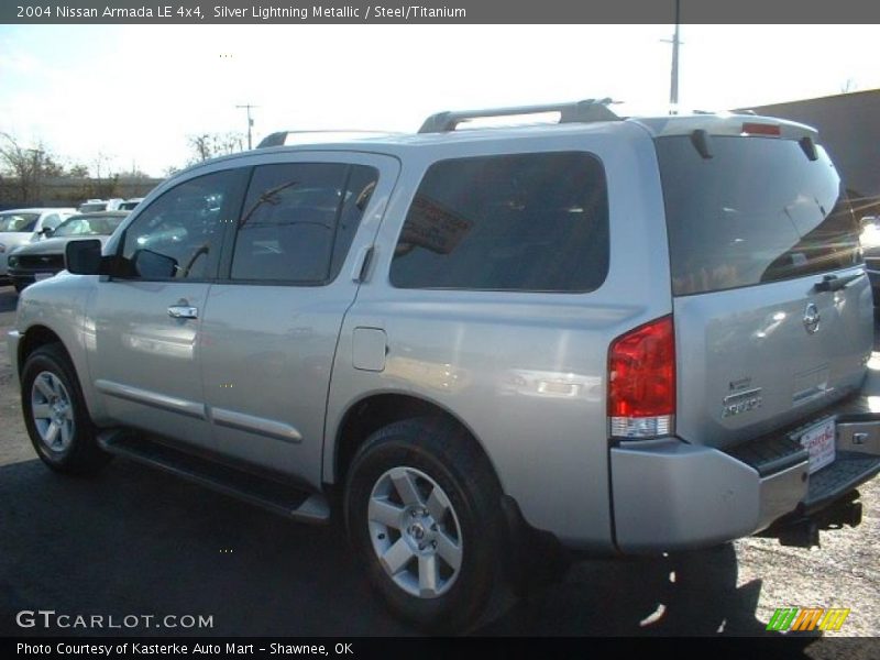 Silver Lightning Metallic / Steel/Titanium 2004 Nissan Armada LE 4x4