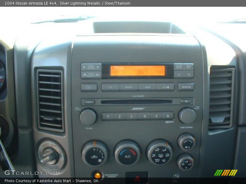 Silver Lightning Metallic / Steel/Titanium 2004 Nissan Armada LE 4x4