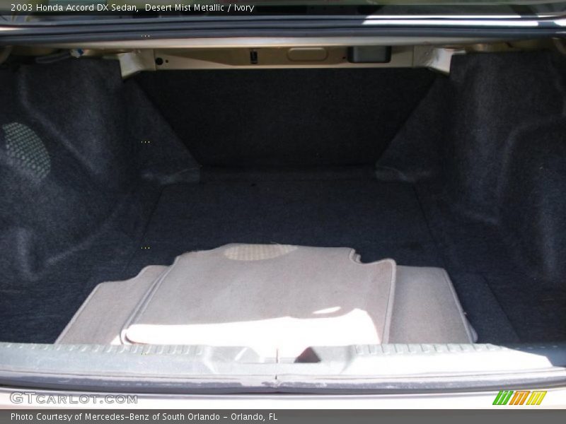 Desert Mist Metallic / Ivory 2003 Honda Accord DX Sedan