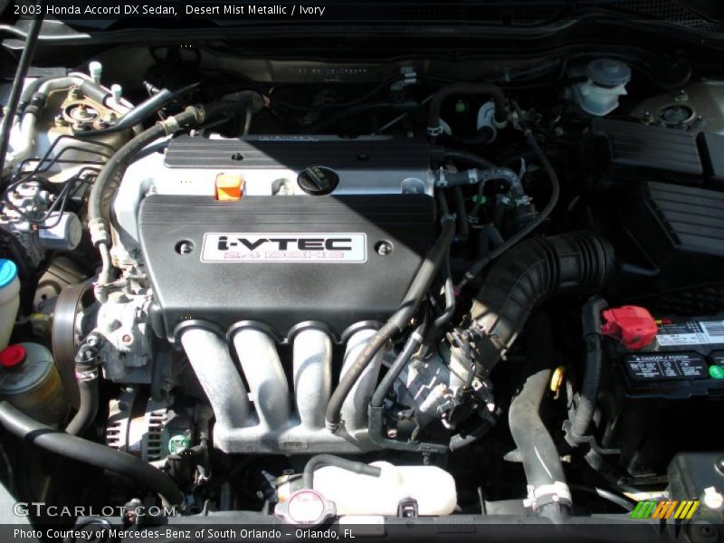 Desert Mist Metallic / Ivory 2003 Honda Accord DX Sedan