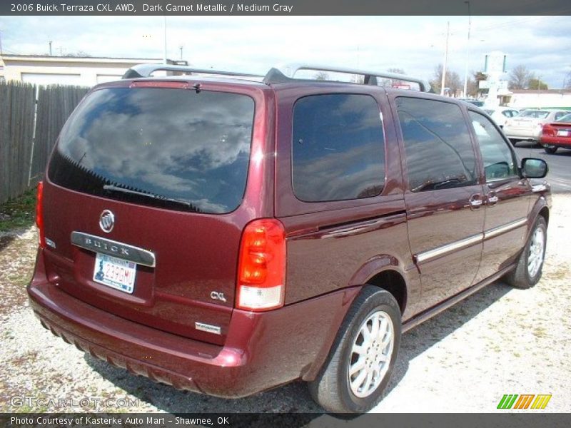 Dark Garnet Metallic / Medium Gray 2006 Buick Terraza CXL AWD