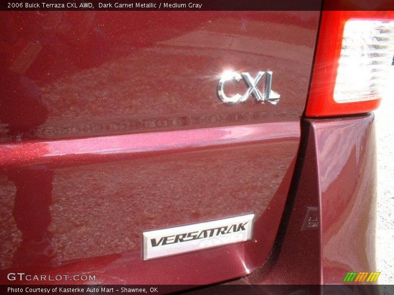 Dark Garnet Metallic / Medium Gray 2006 Buick Terraza CXL AWD