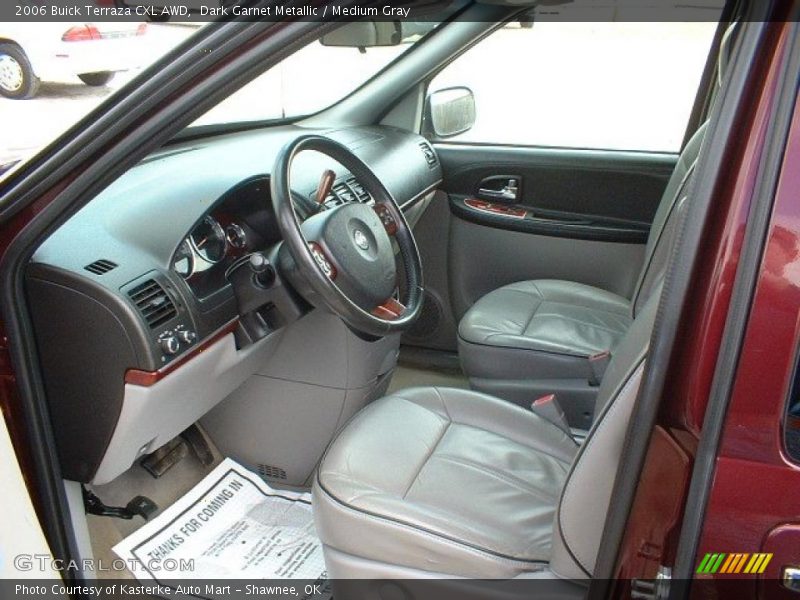 Dark Garnet Metallic / Medium Gray 2006 Buick Terraza CXL AWD