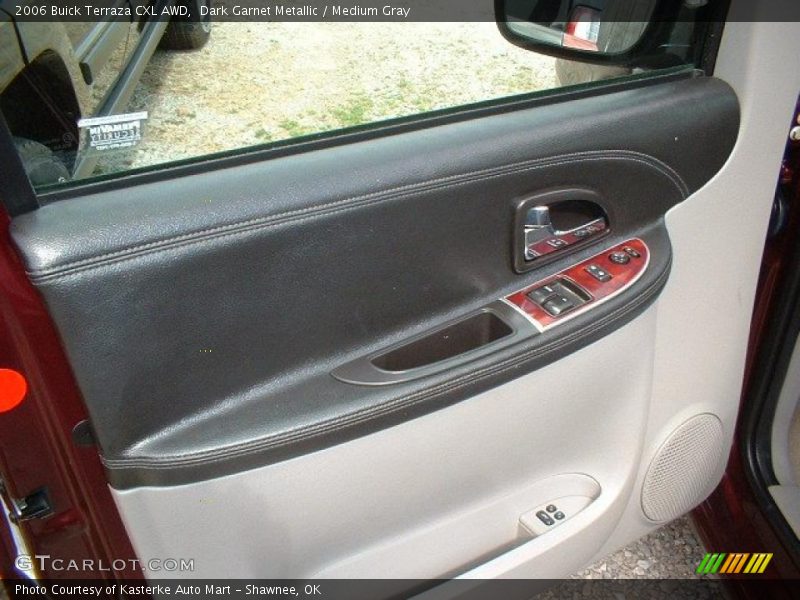 Dark Garnet Metallic / Medium Gray 2006 Buick Terraza CXL AWD