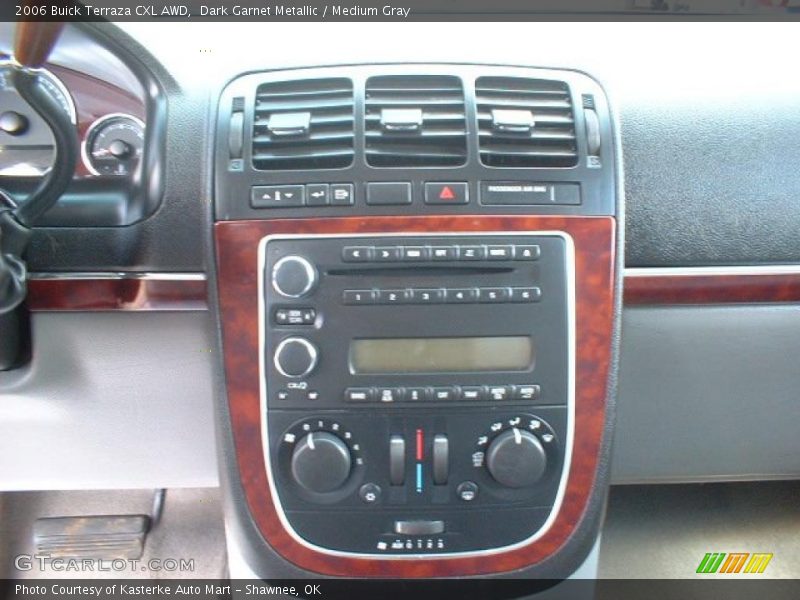 Dark Garnet Metallic / Medium Gray 2006 Buick Terraza CXL AWD