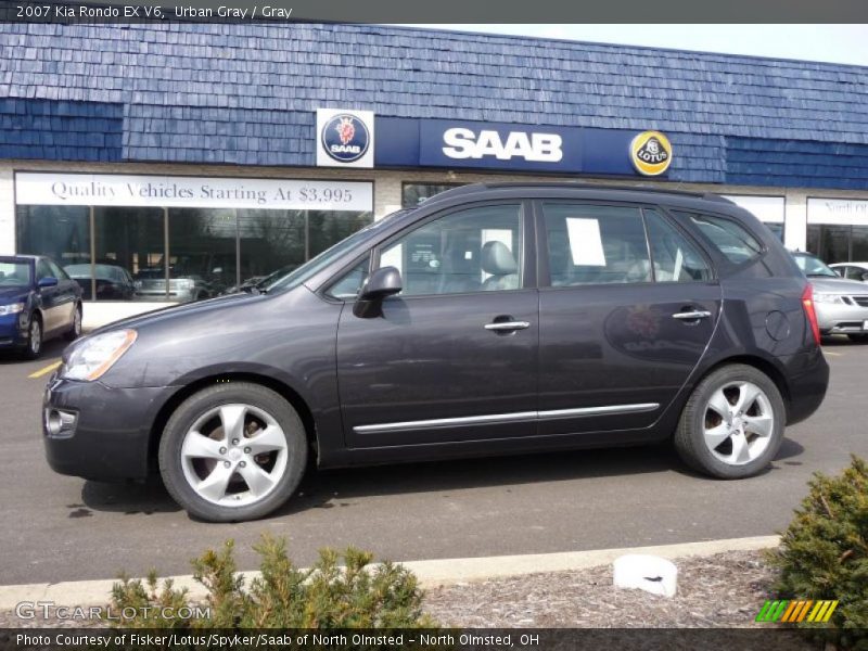 Urban Gray / Gray 2007 Kia Rondo EX V6