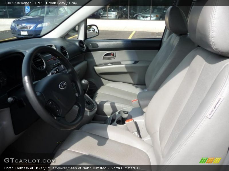 Urban Gray / Gray 2007 Kia Rondo EX V6