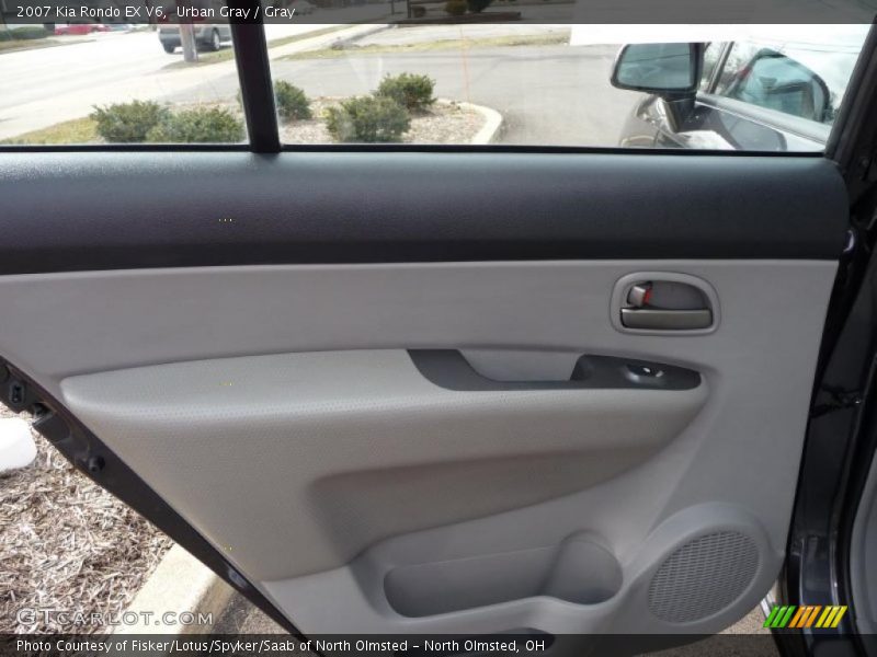 Urban Gray / Gray 2007 Kia Rondo EX V6