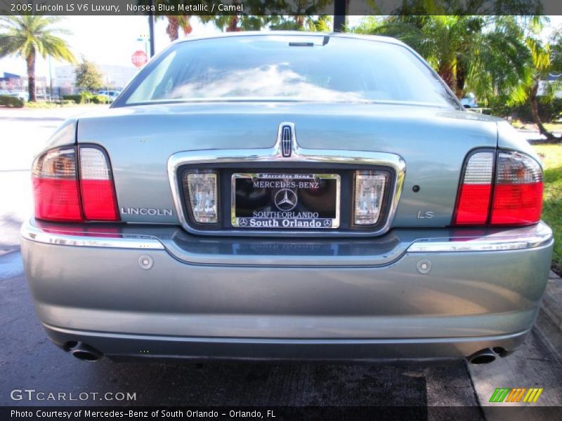 Norsea Blue Metallic / Camel 2005 Lincoln LS V6 Luxury