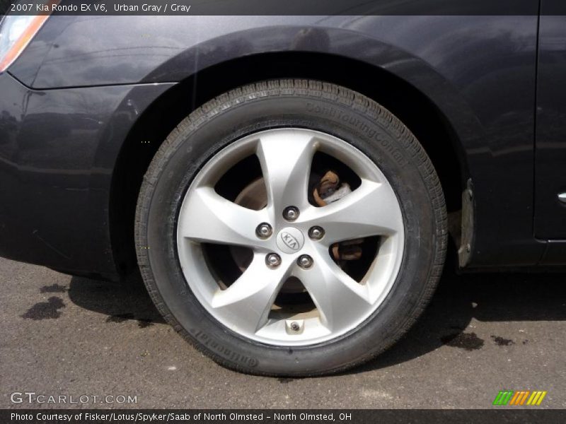 Urban Gray / Gray 2007 Kia Rondo EX V6
