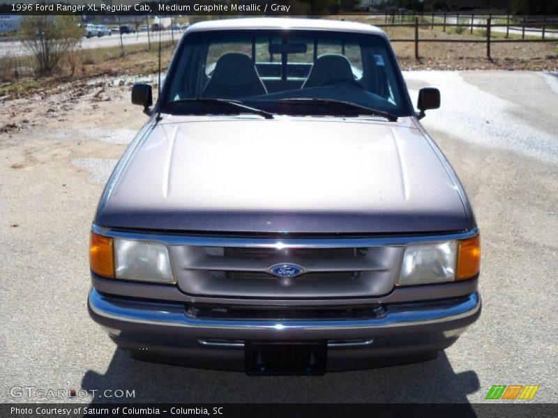 Medium Graphite Metallic / Gray 1996 Ford Ranger XL Regular Cab