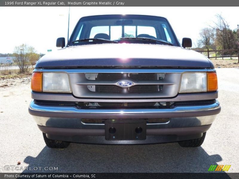 Medium Graphite Metallic / Gray 1996 Ford Ranger XL Regular Cab