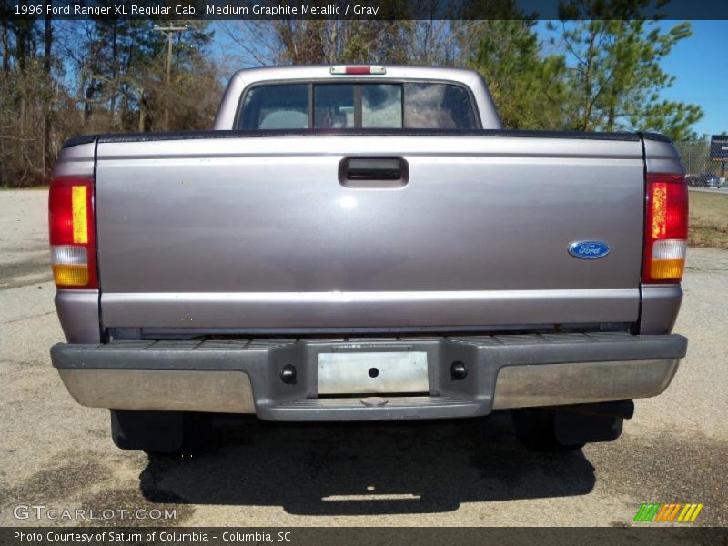 Medium Graphite Metallic / Gray 1996 Ford Ranger XL Regular Cab