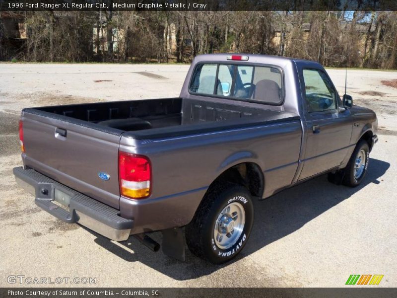 Medium Graphite Metallic / Gray 1996 Ford Ranger XL Regular Cab