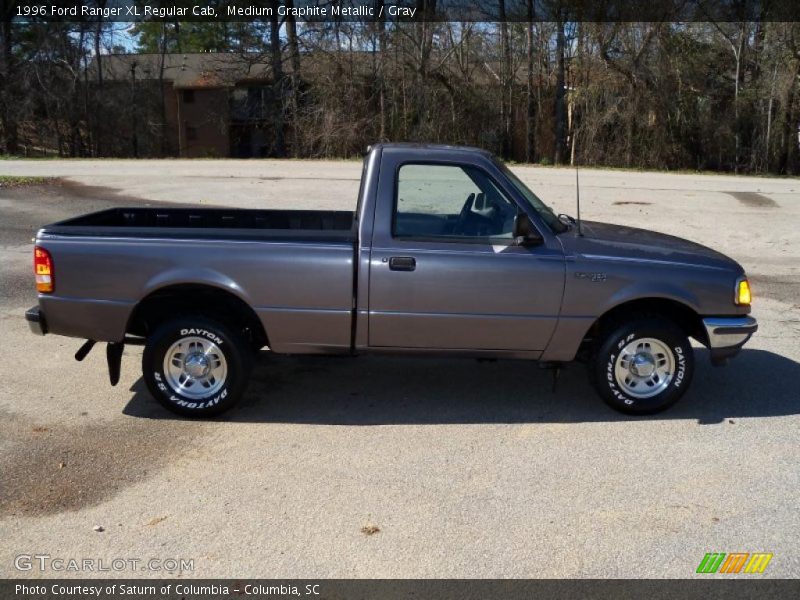 Medium Graphite Metallic / Gray 1996 Ford Ranger XL Regular Cab
