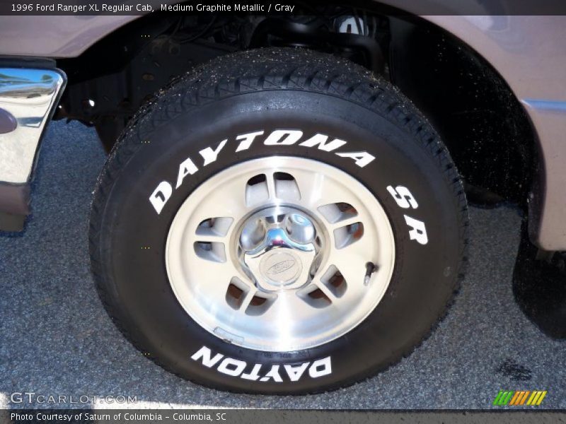 Medium Graphite Metallic / Gray 1996 Ford Ranger XL Regular Cab
