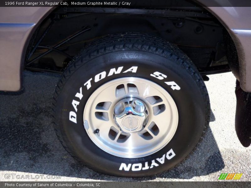 Medium Graphite Metallic / Gray 1996 Ford Ranger XL Regular Cab