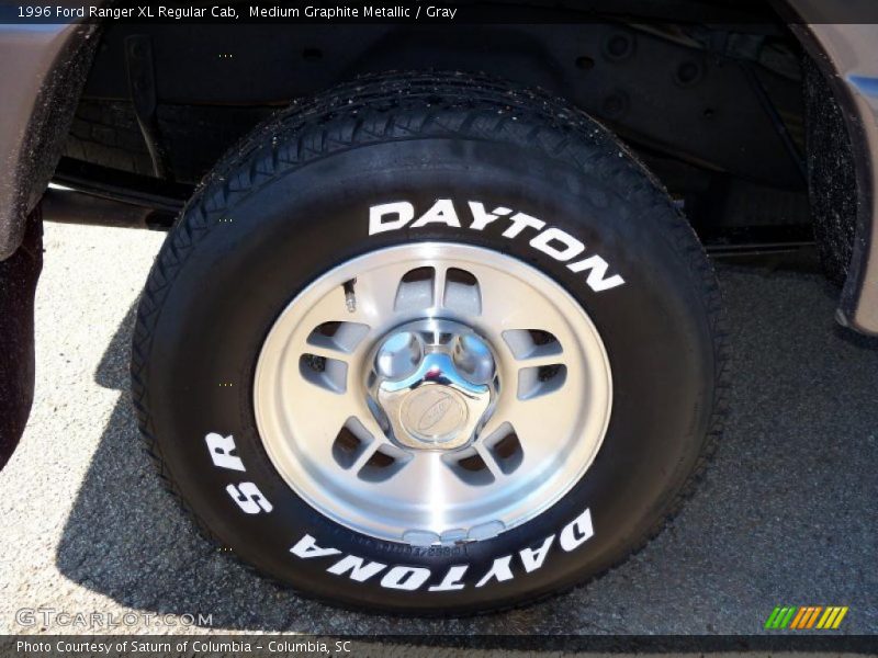 Medium Graphite Metallic / Gray 1996 Ford Ranger XL Regular Cab